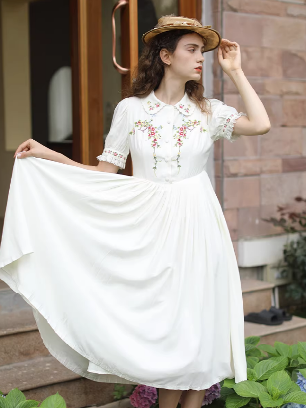 Fairytale Whisper White Dress