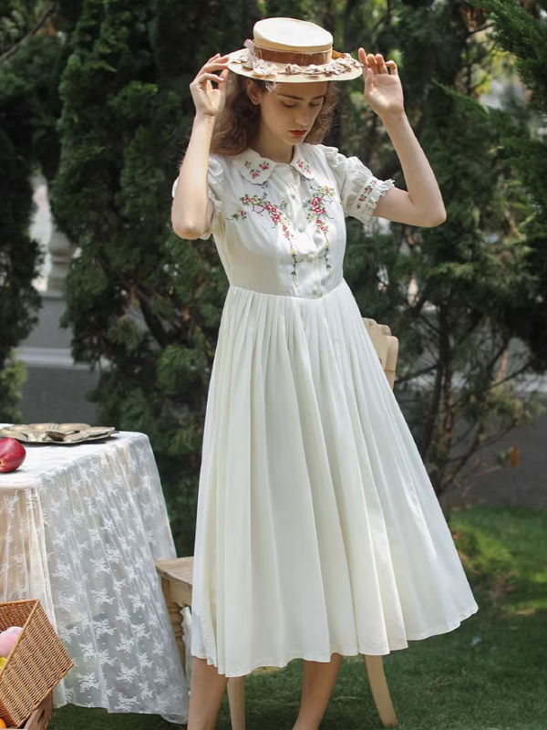 Fairytale Whisper White Dress