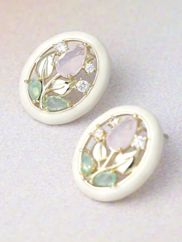 Vintage Tulip Earrings