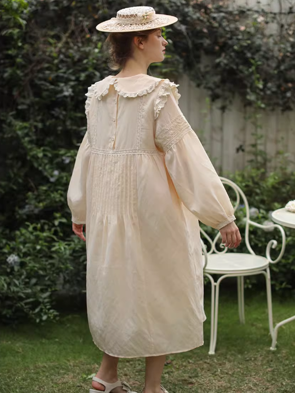 Garden Whispers Cotton Dress