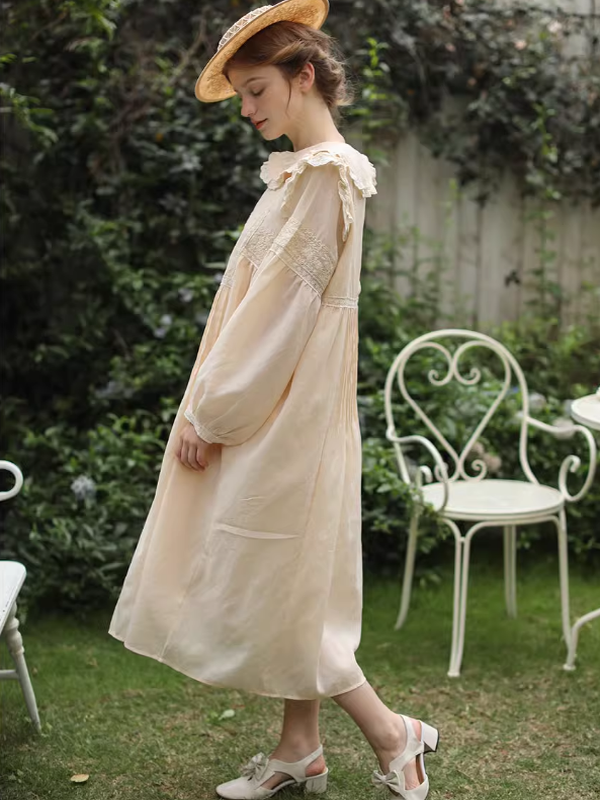 Garden Whispers Cotton Dress