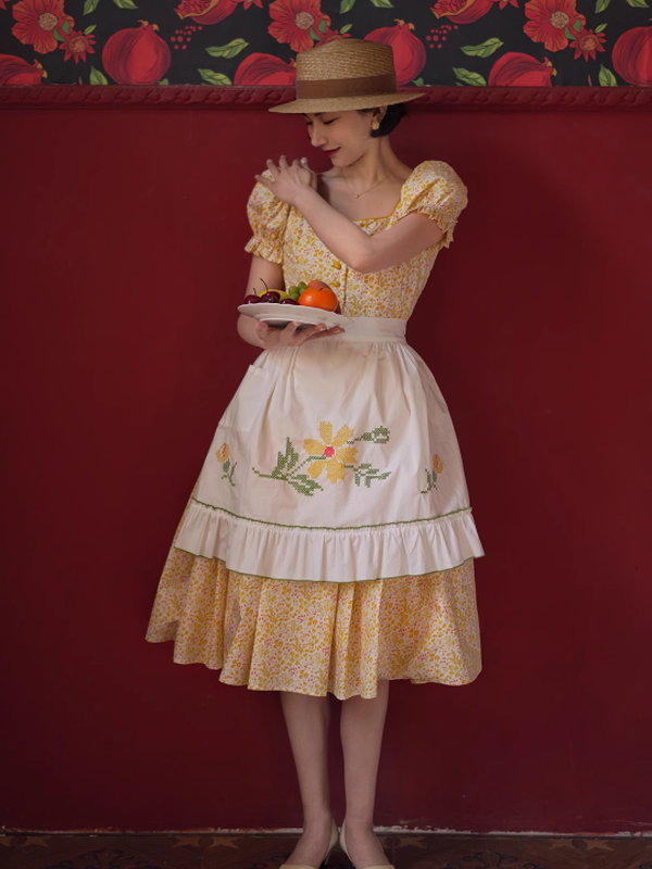 Dollhouse Dream Yellow Dress