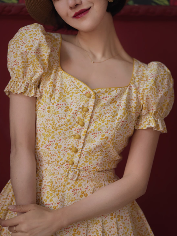 Dollhouse Dream Yellow Dress