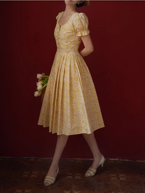 Dollhouse Dream Yellow Dress