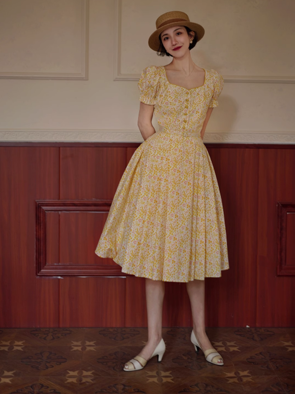 Dollhouse Dream Yellow Dress