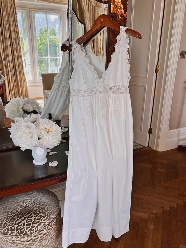 Antique Elegance Cotton Nightgown