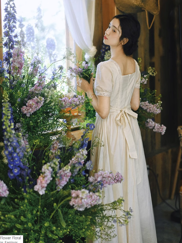 Pure Elegance Garden Dress