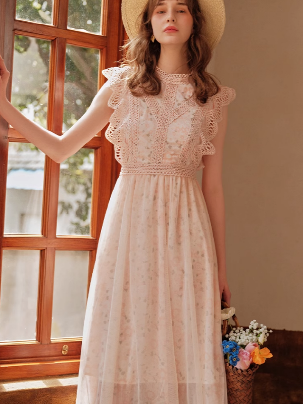 Fairy Elegance Chiffon Dress