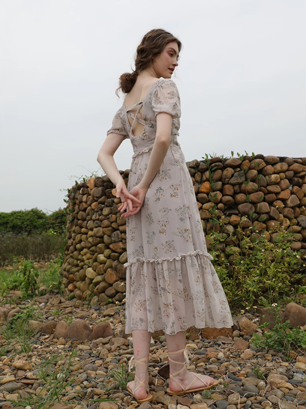 Lily's Ethereal Whisper Dress