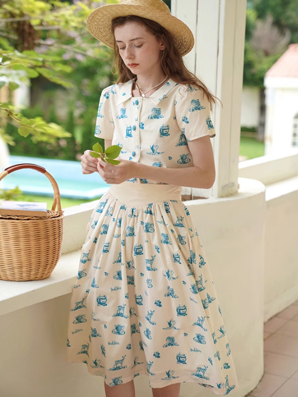 Clara's Vintage Dream Skirt