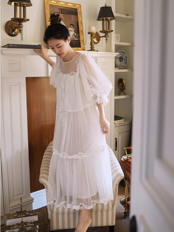 Nora's Vintage Elegance Nightwear