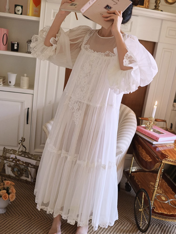 Nora's Vintage Elegance Nightwear