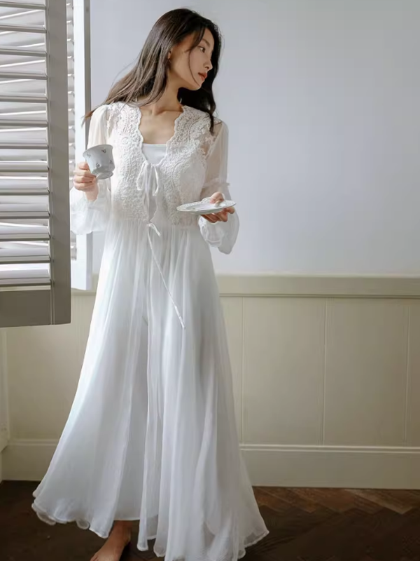 Juliet's Lace Dream Nightgown Set