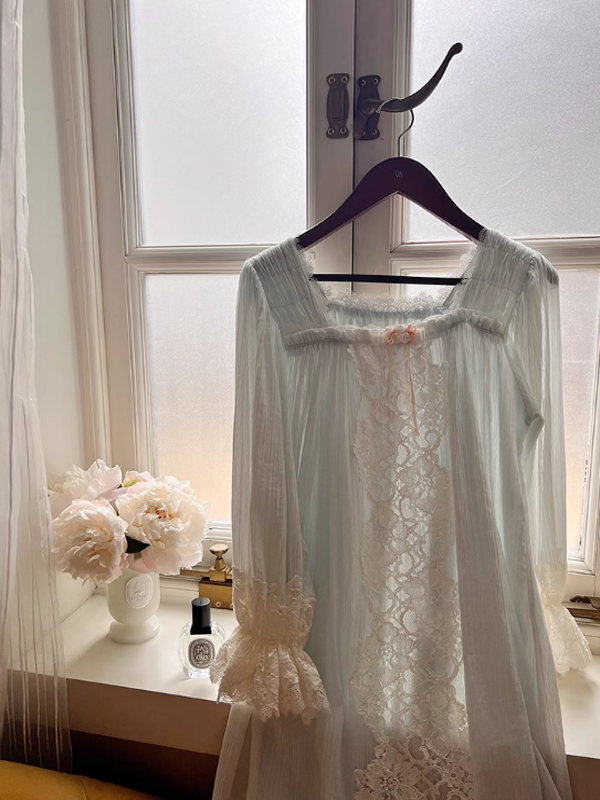 Evelyn's Ethereal Sky Nightgown