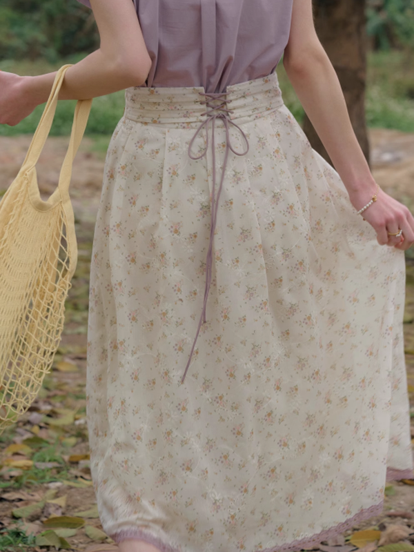 Lily's Summer Garden Skirt