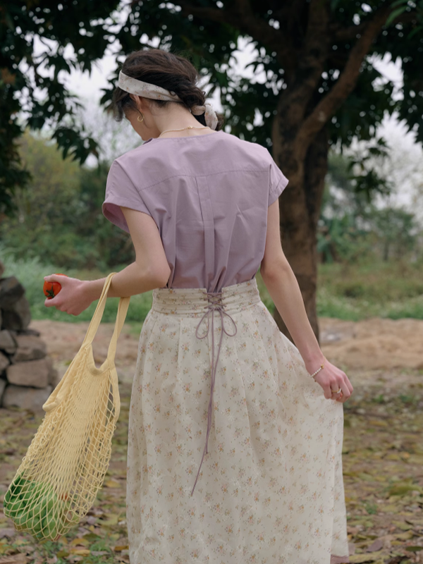 Lily's Summer Garden Skirt