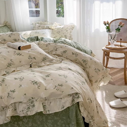 Ivory Meadow Dream Bedding Set