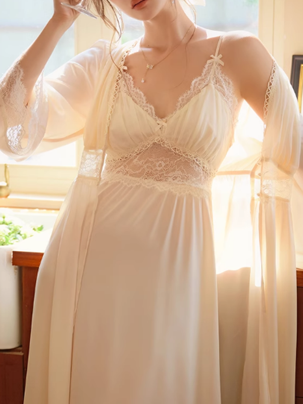 Sunlit Serenity Nightgown Set