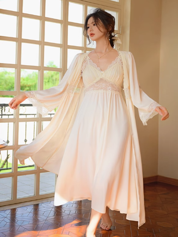 Sunlit Serenity Nightgown Set