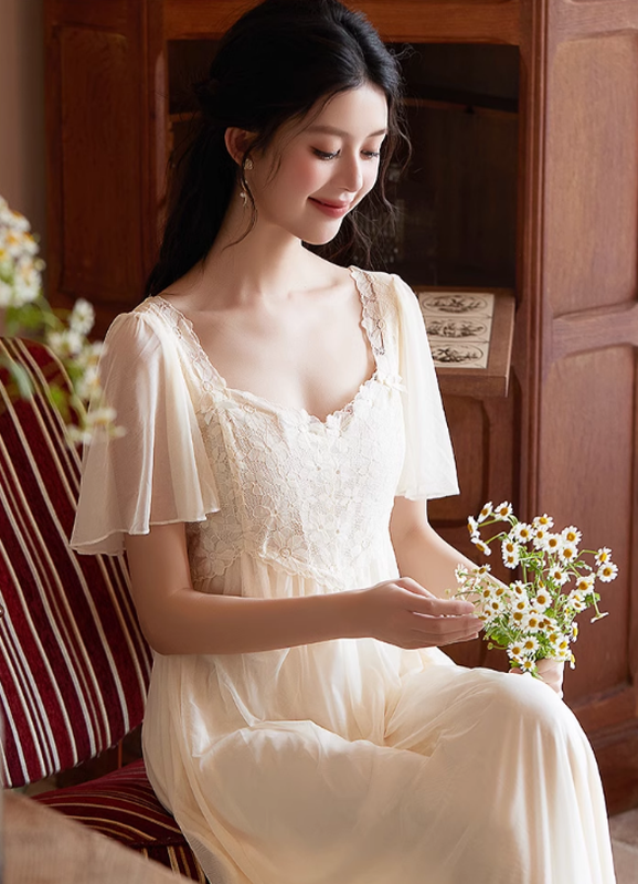 Serene Beauty Floral Nightwear