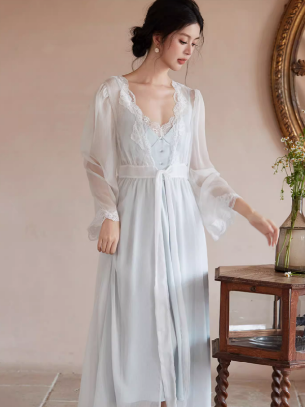 Celestial Dream Slip Dress & Gown Set