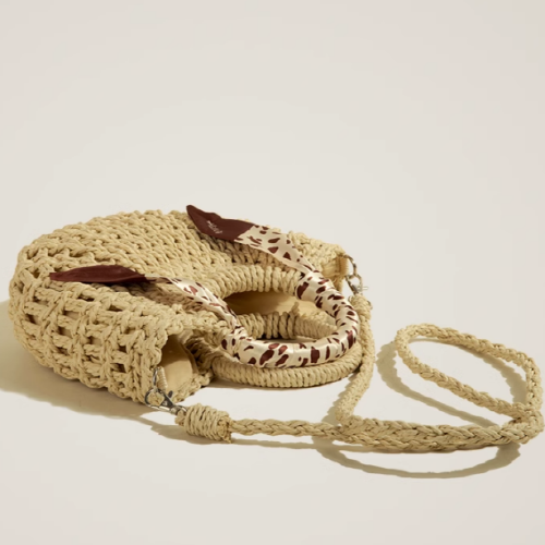 Straw Woven Casual Shoulder Bag