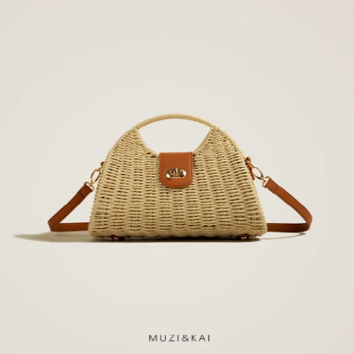 Straw Woven Small Handbag Shoulder Bag