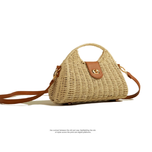 Straw Woven Small Handbag Shoulder Bag