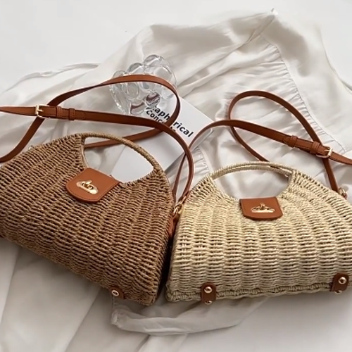 Straw Woven Small Handbag Shoulder Bag