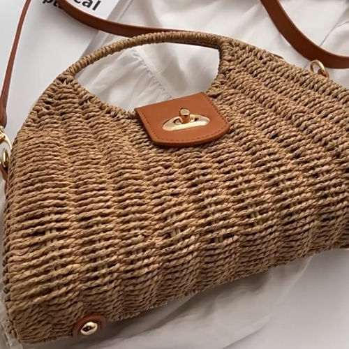 Straw Woven Small Handbag Shoulder Bag