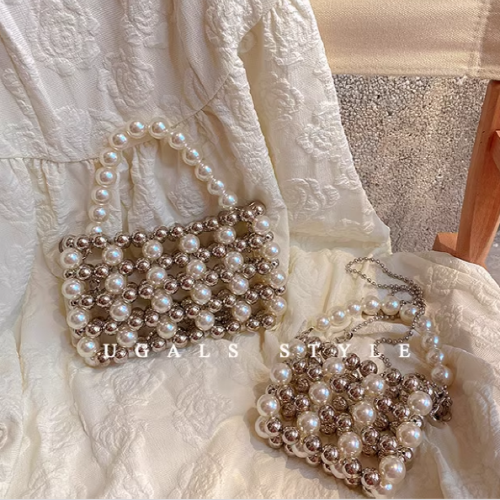 Vintage Pearl Fairy Mini Bag