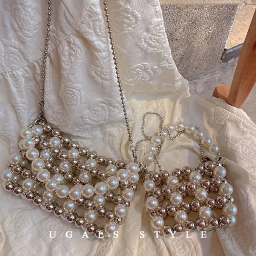 Vintage Pearl Fairy Mini Bag