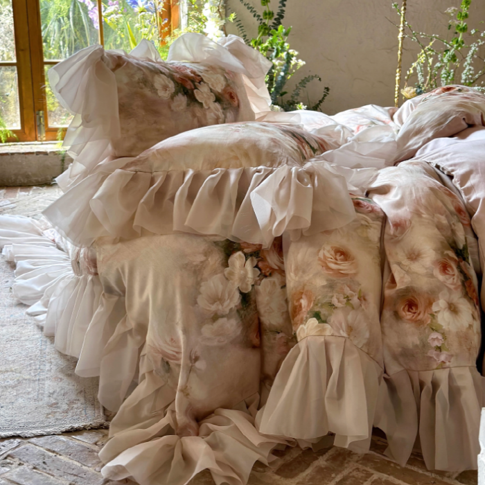 Romantic Vintage Floral Bedding Set