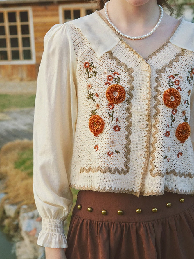 Floral Dreams Knit Cardigan