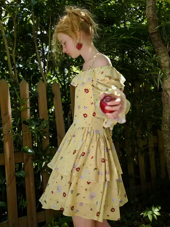 Enchanted Meadow Ruffled Dress