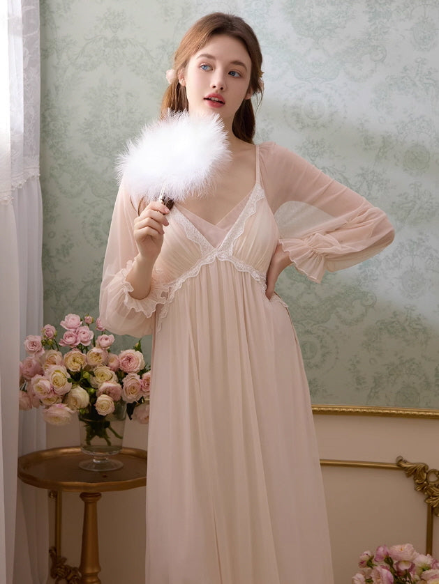 Dreamy Lace Charm Nightgown