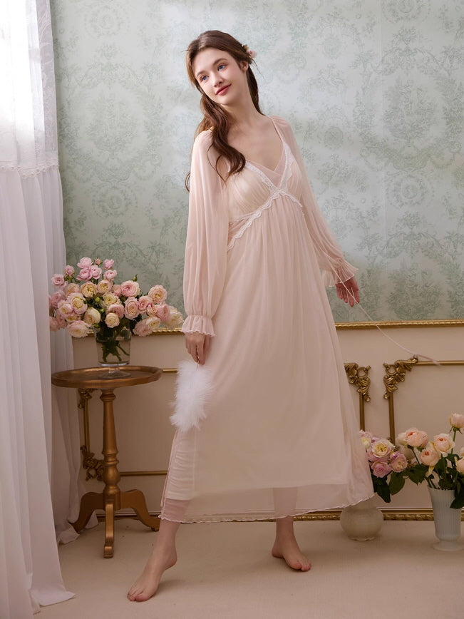 Dreamy Lace Charm Nightgown