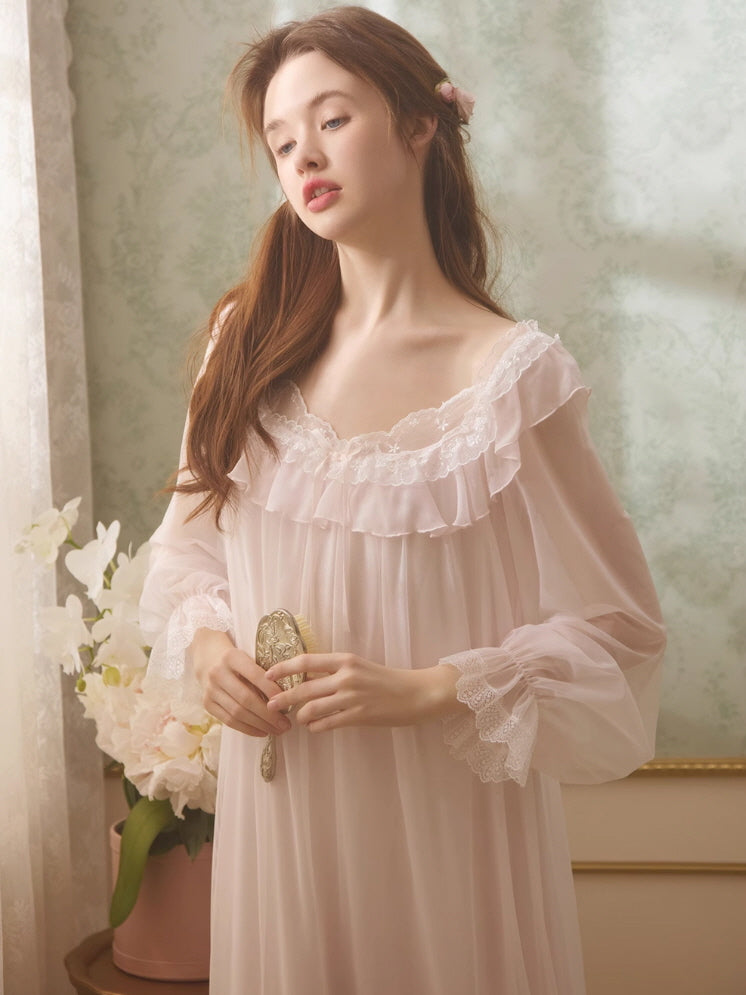 Blossom Ruffle Dream Nightgown