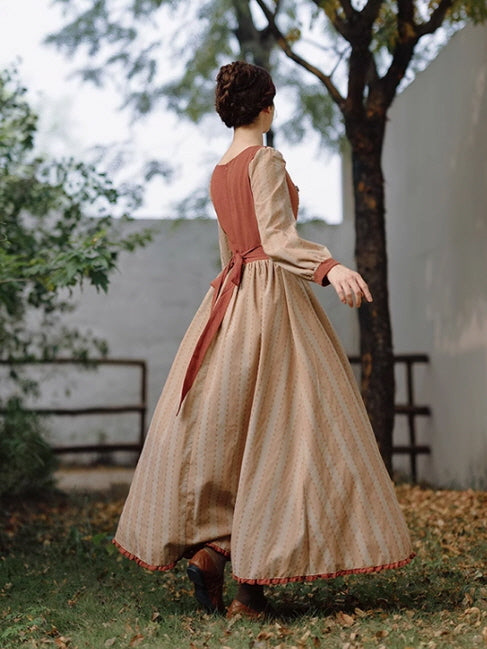 Rustic Elegance Vintage Dress