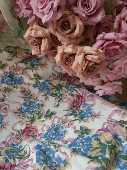 Romantic Vintage Garden Floral Dress