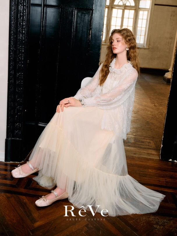 Romantic Layered Tulle Skirt