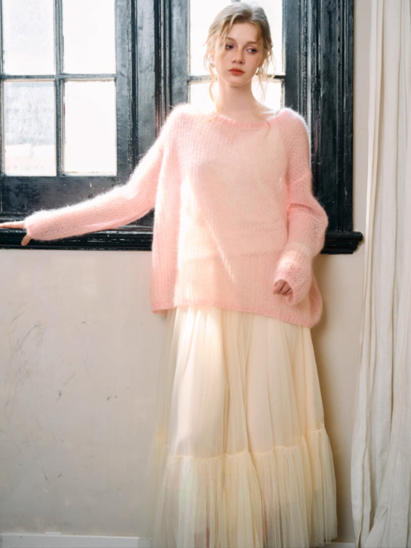 Romantic Layered Tulle Skirt