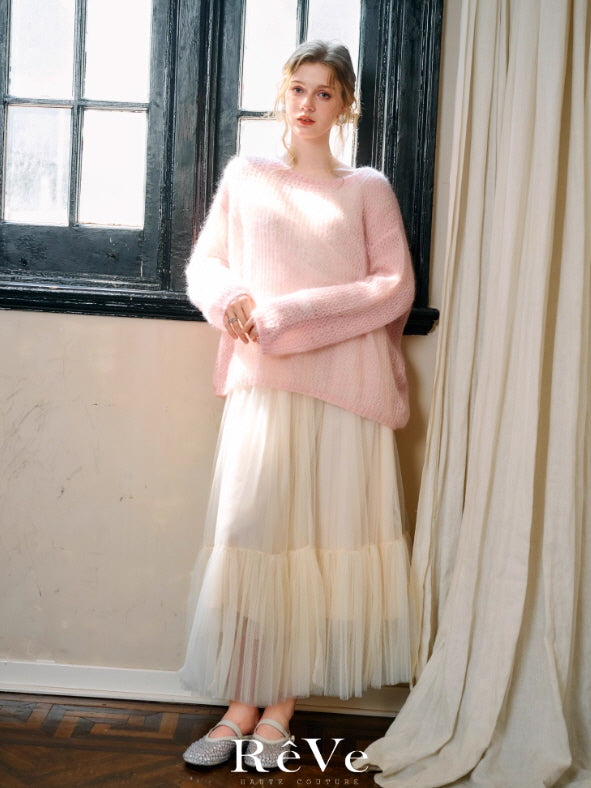Romantic Layered Tulle Skirt