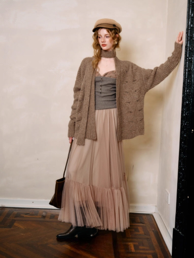Romantic Layered Tulle Skirt