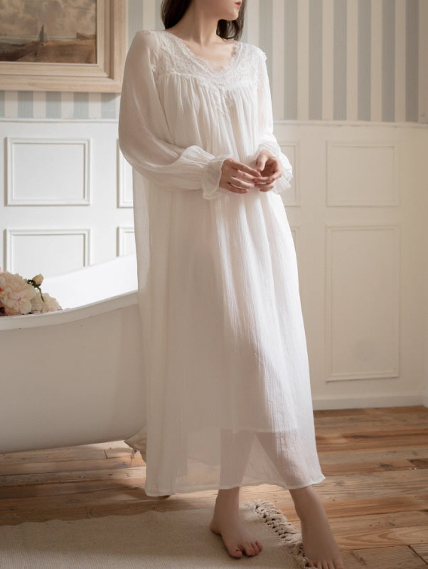 Whispering Lace Vintage Nightgown