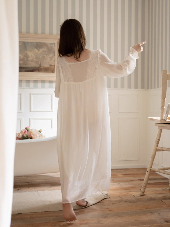 Whispering Lace Vintage Nightgown