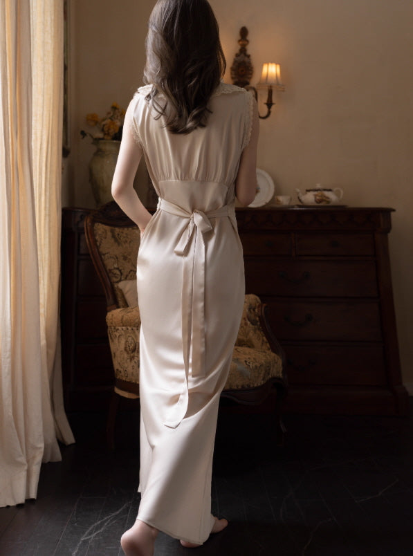 Lace Ribbon Vintage Nightgown