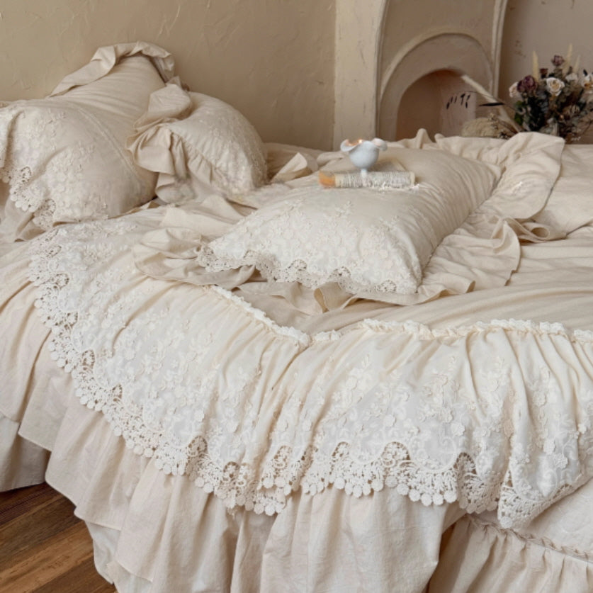 Ivory Lace Reverie Bedding Set