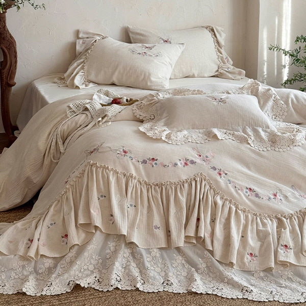Butterfly Blossom Whisper Bedding Set