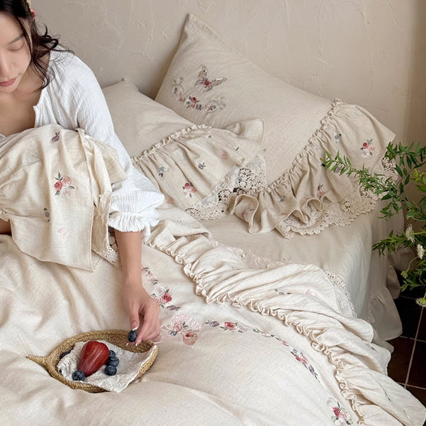 Butterfly Blossom Whisper Bedding Set